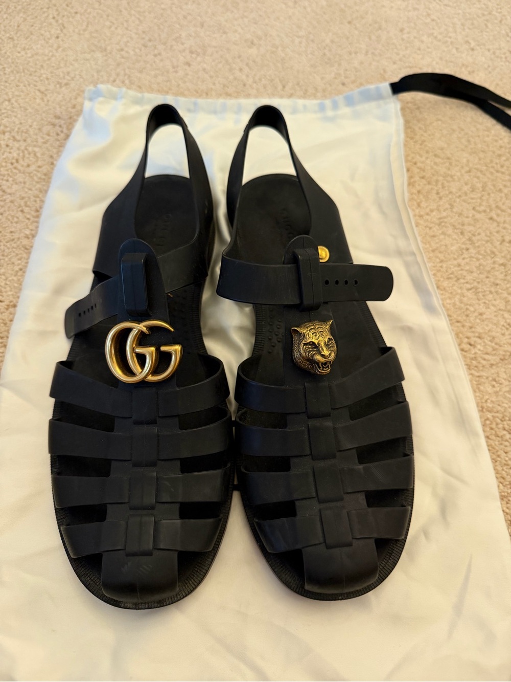 Gucci Rubber Sandals